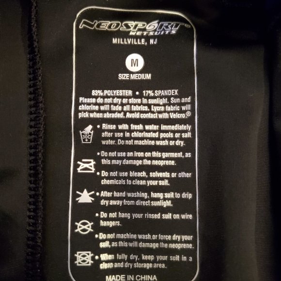 NWOT Unisex Sz M Neosport Wetsuit - Picture 5 of 6